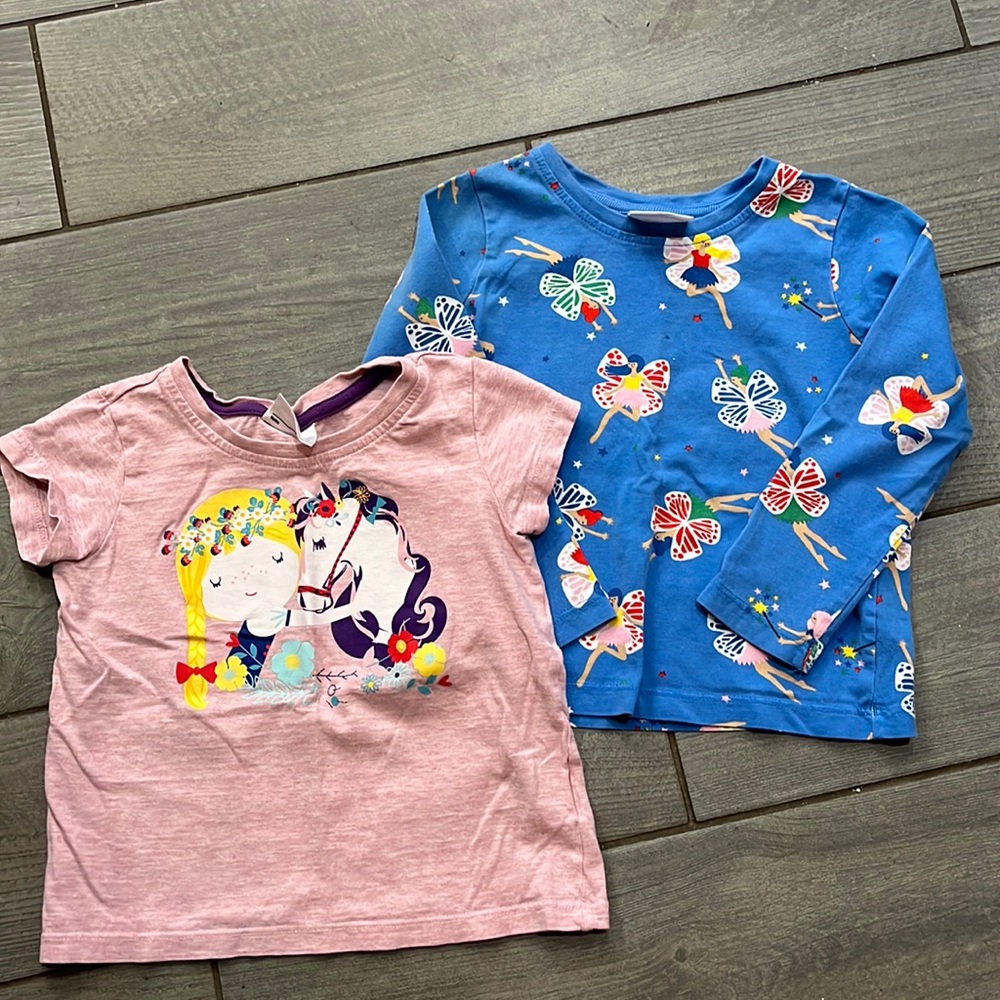 HA fairy 🧚🏻‍♀️ tale shirt bundle size 4T 100cm